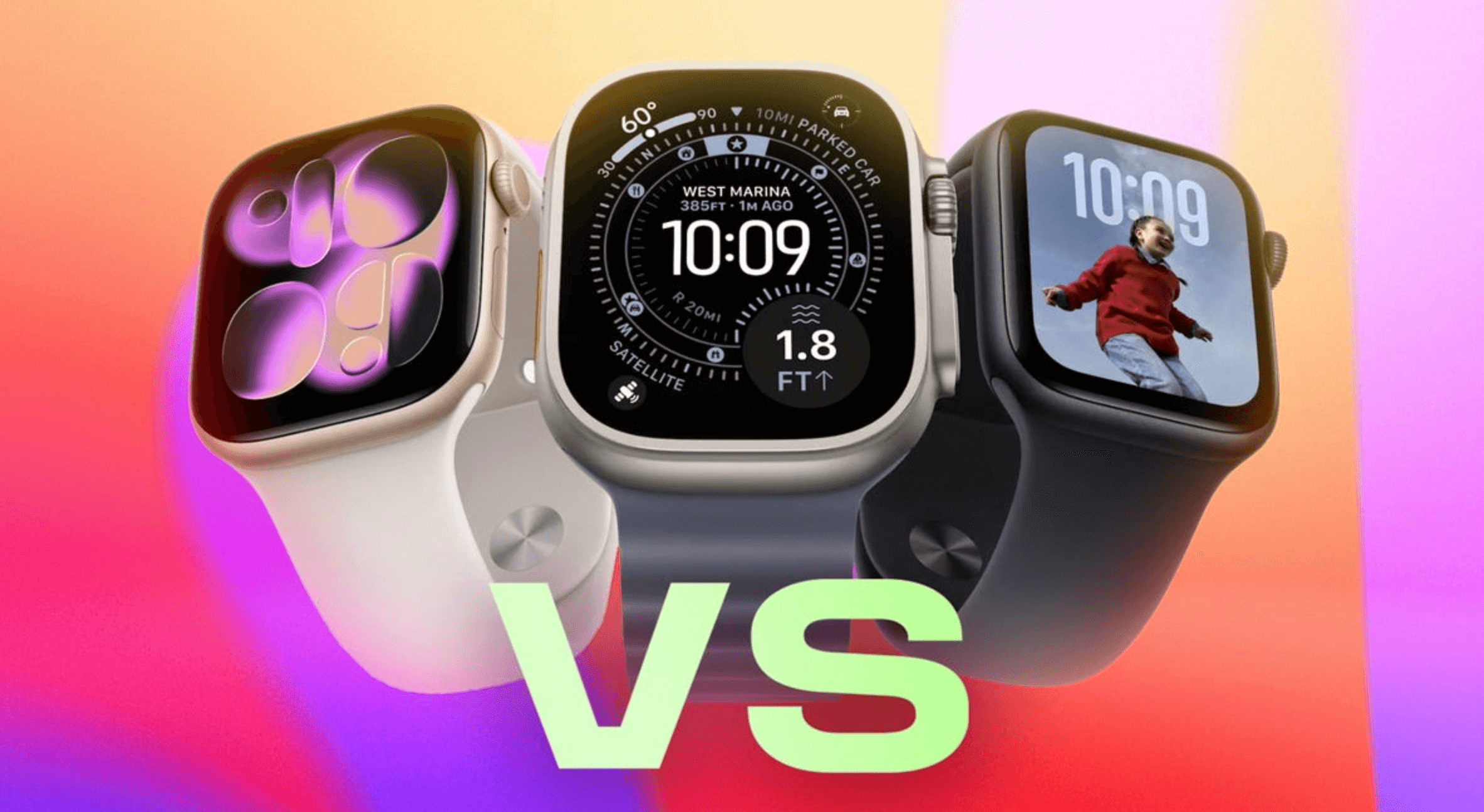 Apple Watch Series 11, Ultra 3 та SE 3: який вибрати у 2025 році